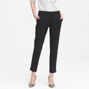 Banana Republic Avery pant, black sz 4